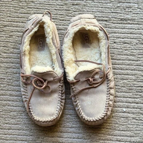 UGG Australia Slippers Women's Size 9 Tan Brown F8114E - Picture 9 of 9